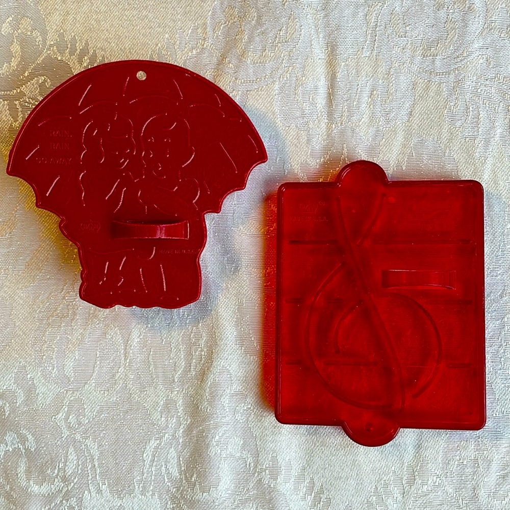Rain, Rain Go Away and Treble Clef Cookie Cutters